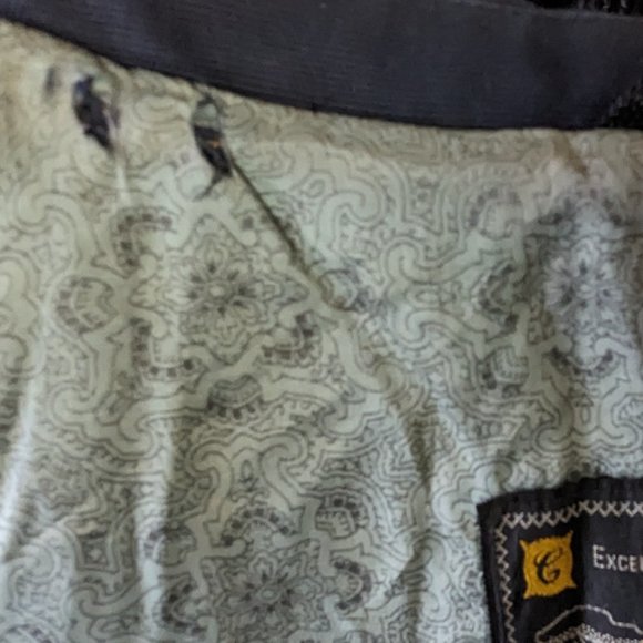 Men's Vintage Double Breasted Navy Blue Trench Coat 44 - Picture 5 of 8